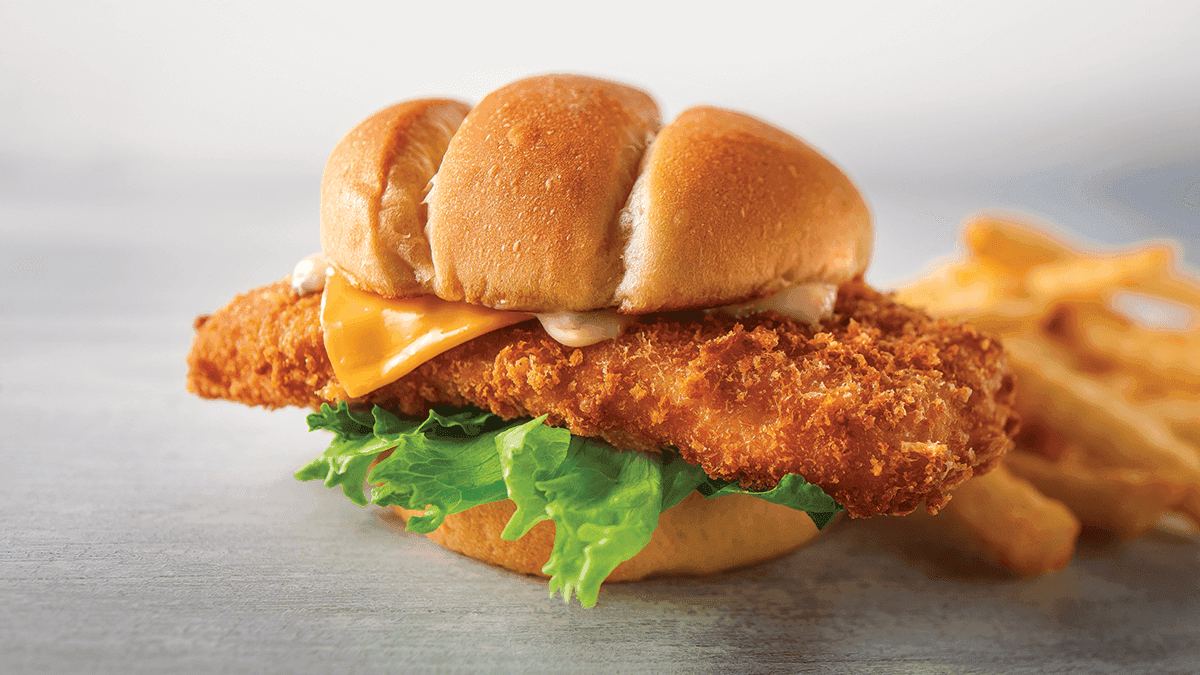 North American Cod Fish sandwich