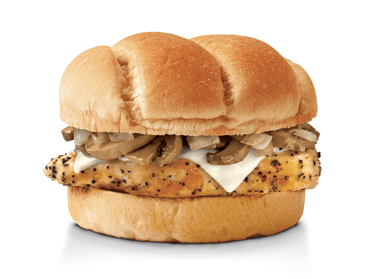 Smothered Grilled Chicken Sandwich