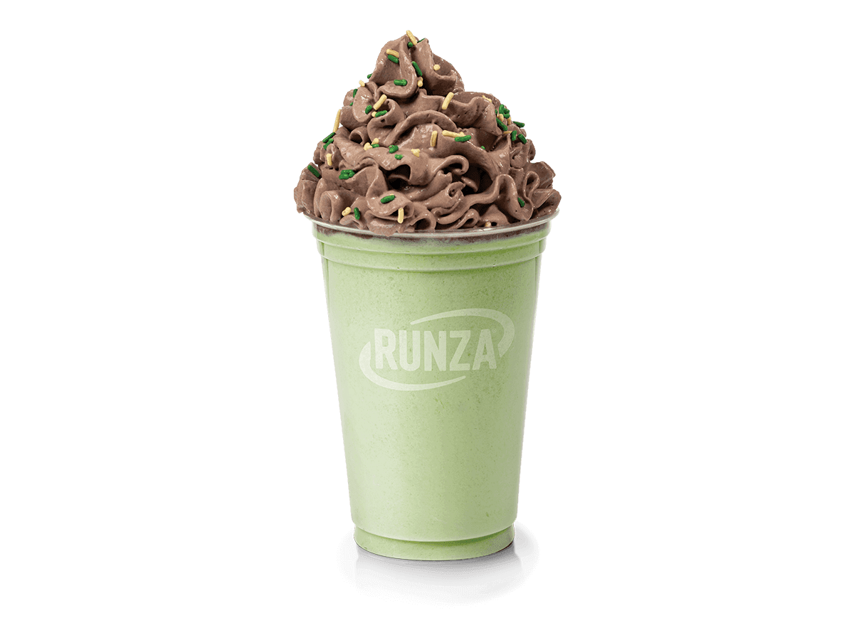 Mint Deluxe Shakes Runza