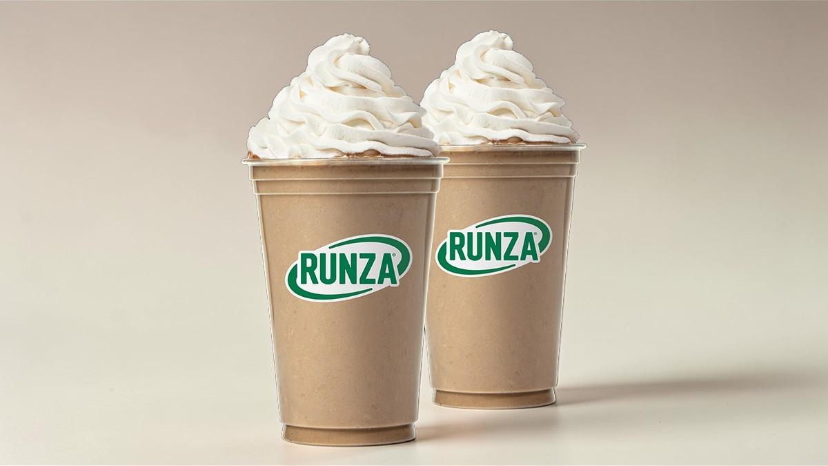 Two Runza® Cappuccino Shakes