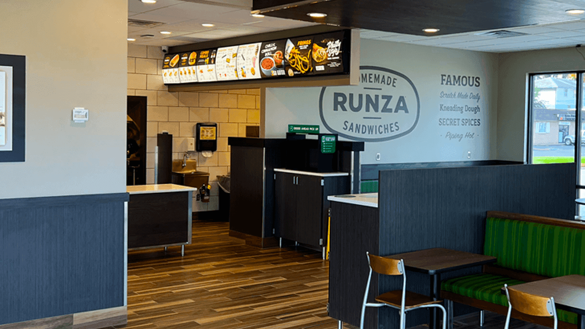 New Runza® Location Inside