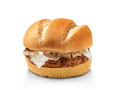 Jr. Swiss Mushroom Burger